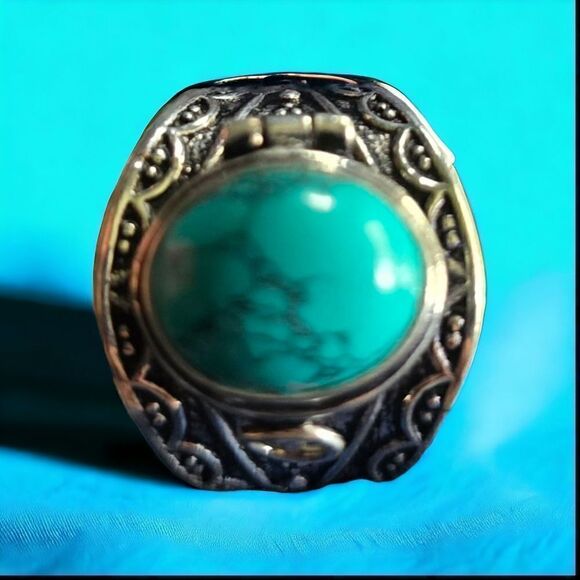 Poison ring 9.25 silver - Picture 2 of 8